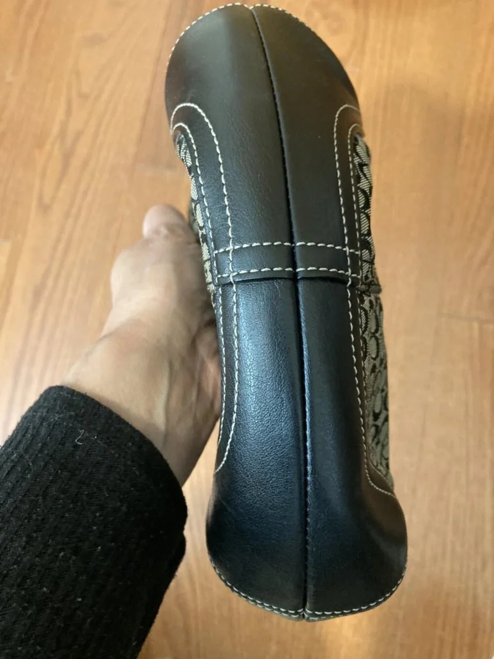 COACH 6351 Black Shoulder Hobo Bag